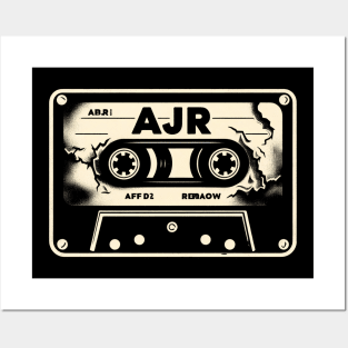 Distressed Ajr Cassette Tape Posters and Art